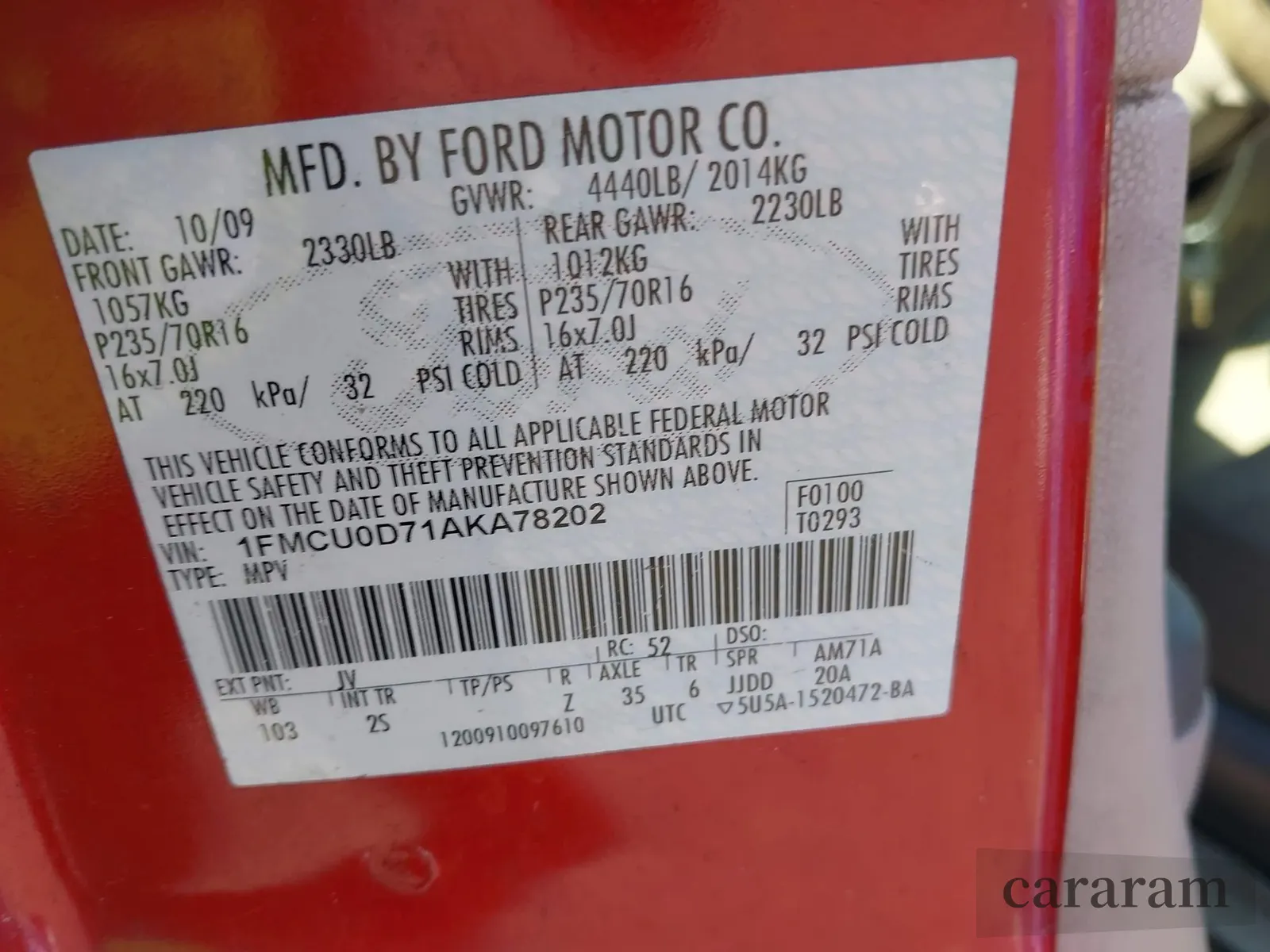 2010 Ford Escape XLT