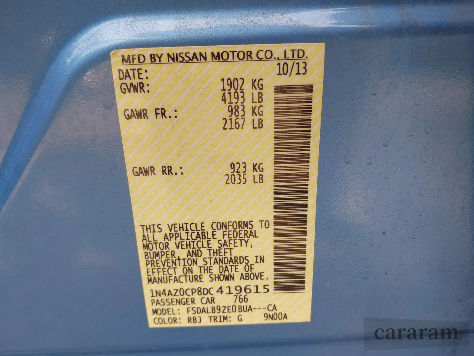 2013 Nissan LEAF SV