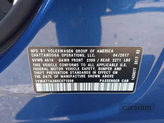 2017 Volkswagen Passat S