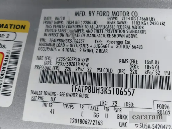 2019 Ford Mustang EcoBoost