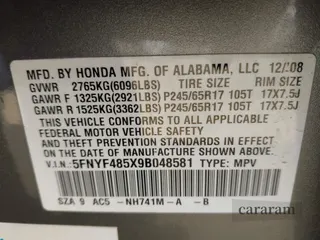 2009 Honda Pilot EX-L