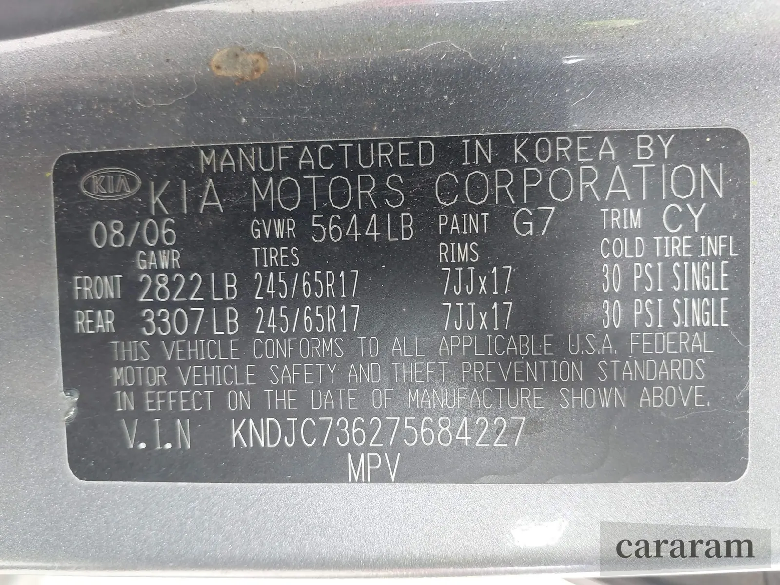2007 Kia Sorento EX