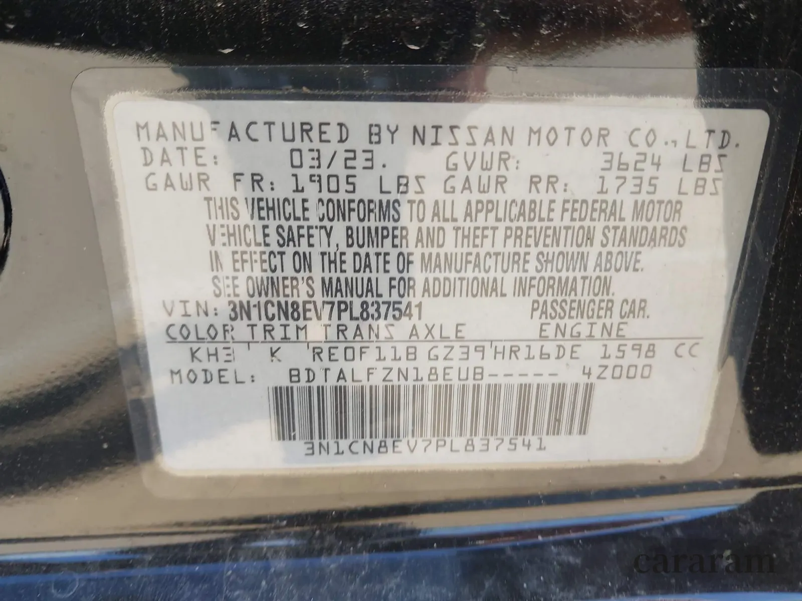 2023 Nissan Versa SV