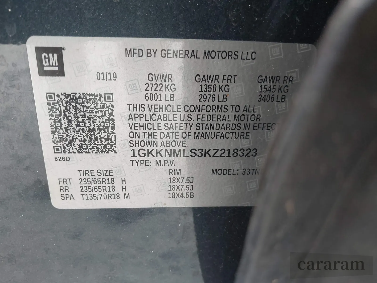 2019 GMC Acadia SLT