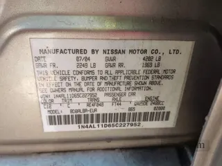 2005 Nissan Altima S