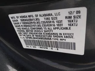 2010 Honda Odyssey EX