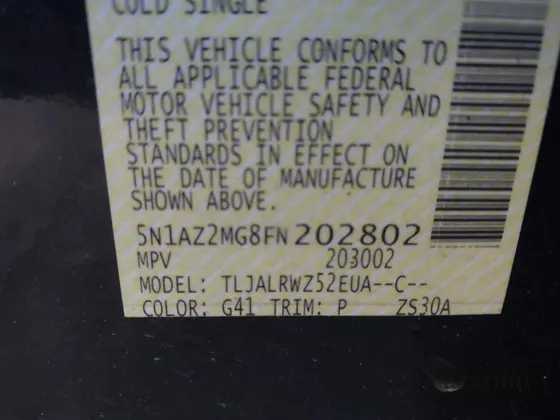 2015 Nissan Murano S
