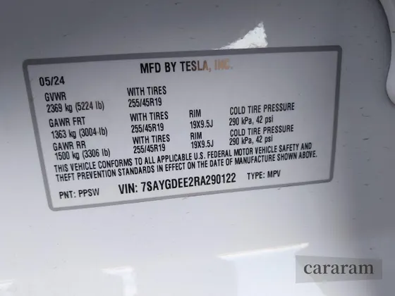 2024 Tesla Model Y Long Range