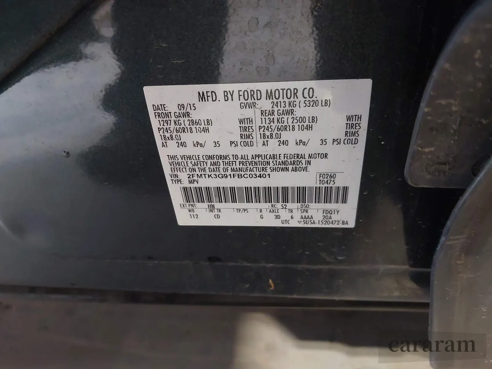2015 Ford Edge SE
