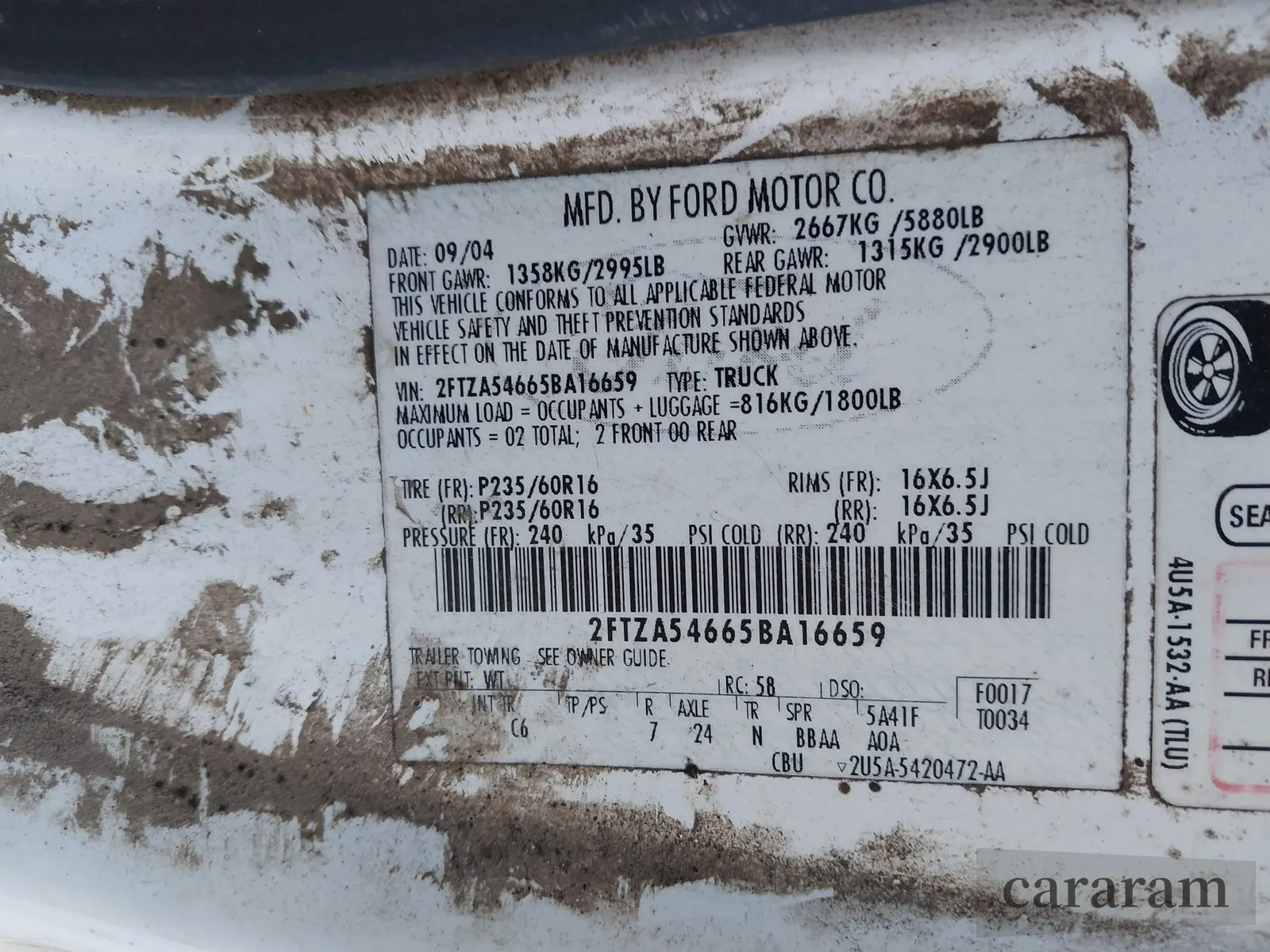 2005 Ford Freestar Cargo
