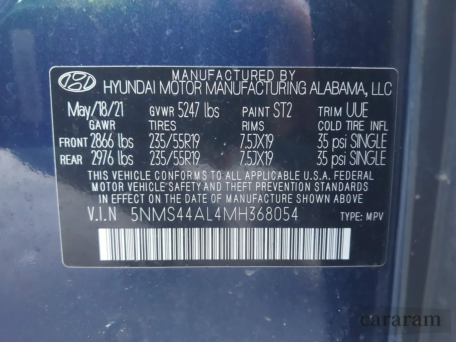 2021 Hyundai Santa Fe Limited