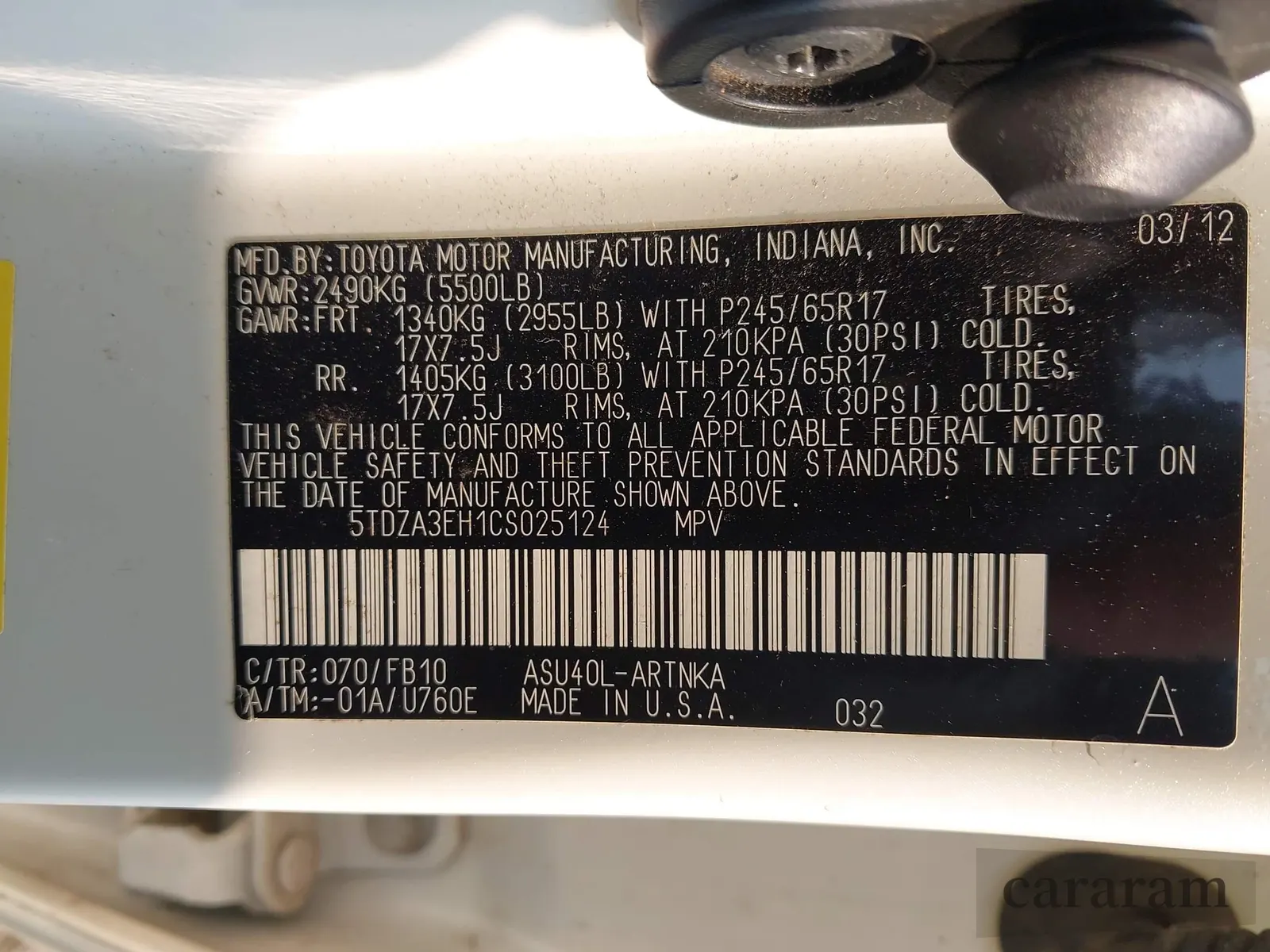 2012 Toyota Highlander