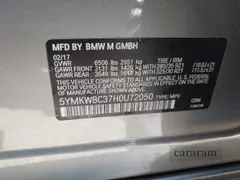 2017 BMW X6 M