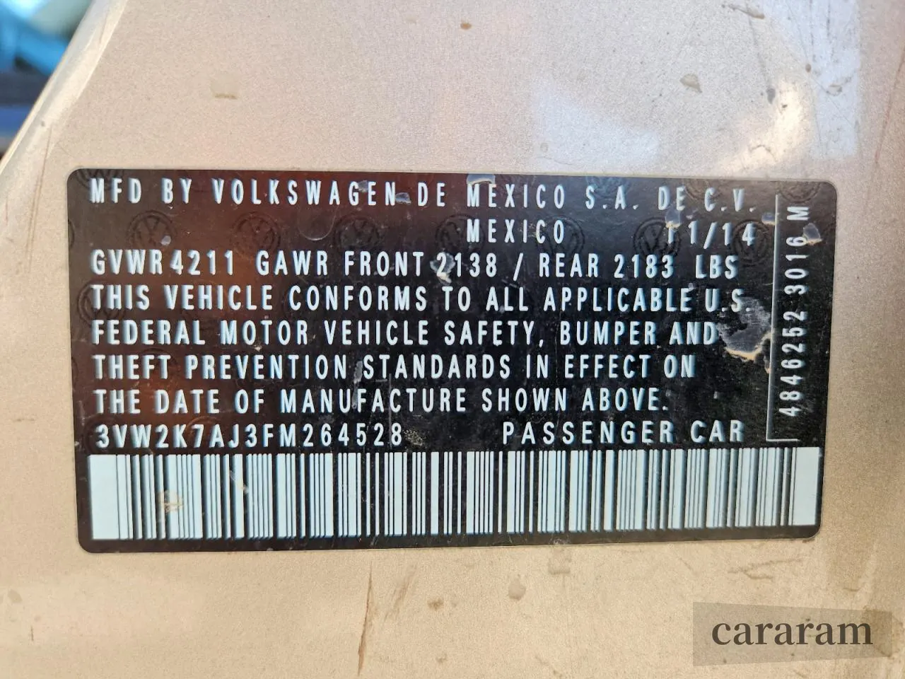 2015 Volkswagen Jetta S