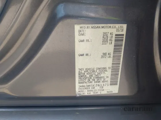 2018 Nissan Altima SV