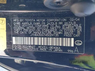 2004 Lexus ES 350