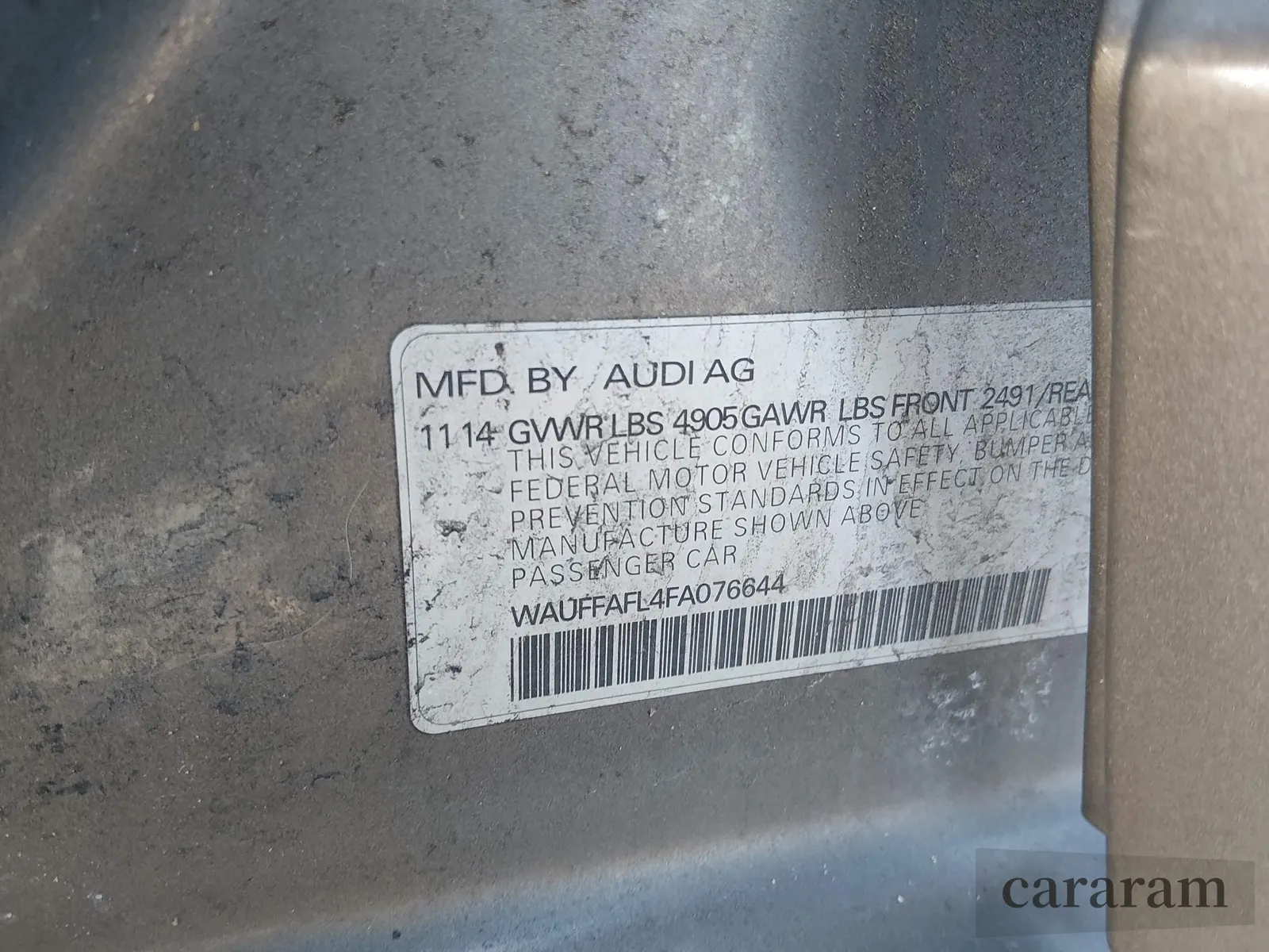 2015 Audi A4 Premium Plus