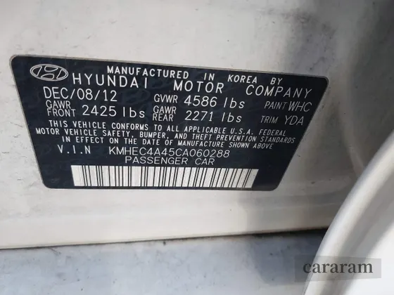 2012 Hyundai Sonata Hybrid