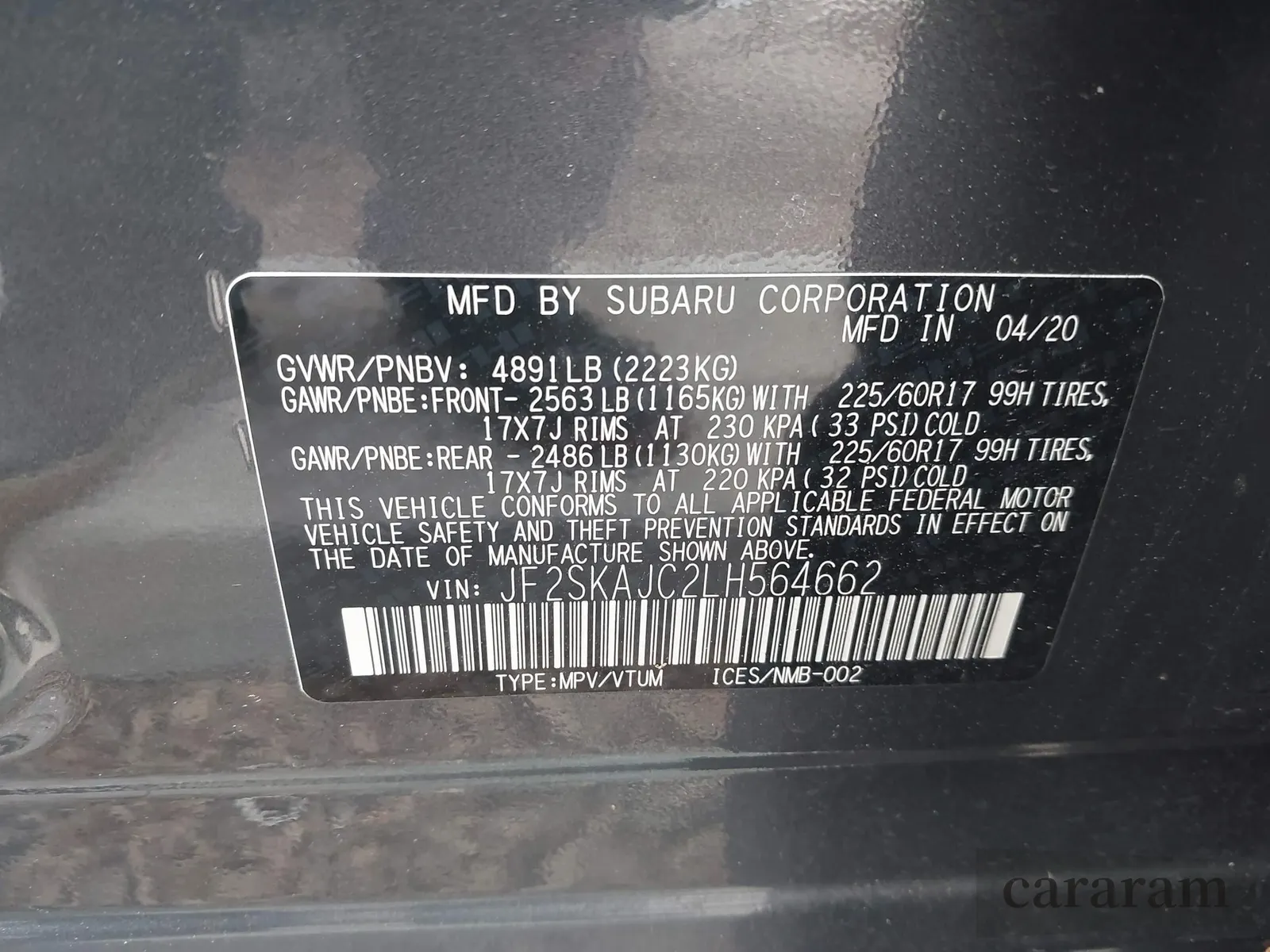 2020 Subaru Forester Premium