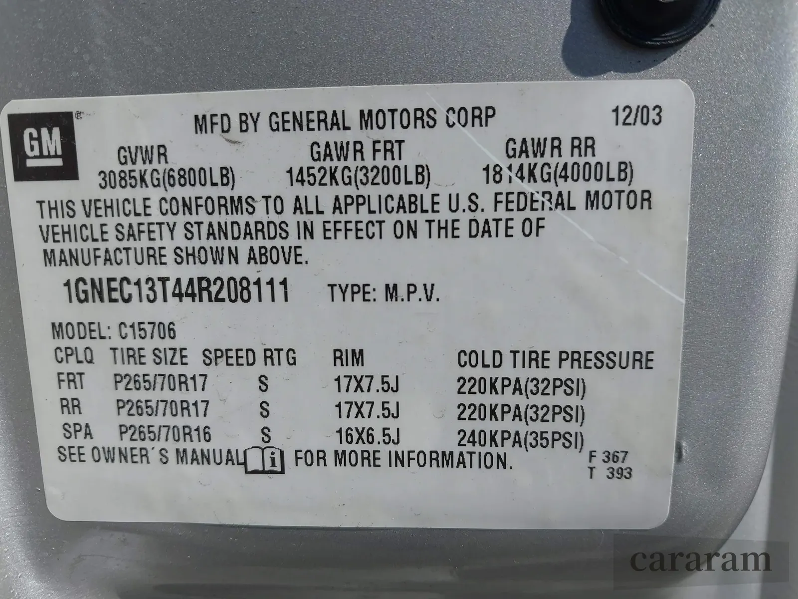 2004 Chevrolet Tahoe LS
