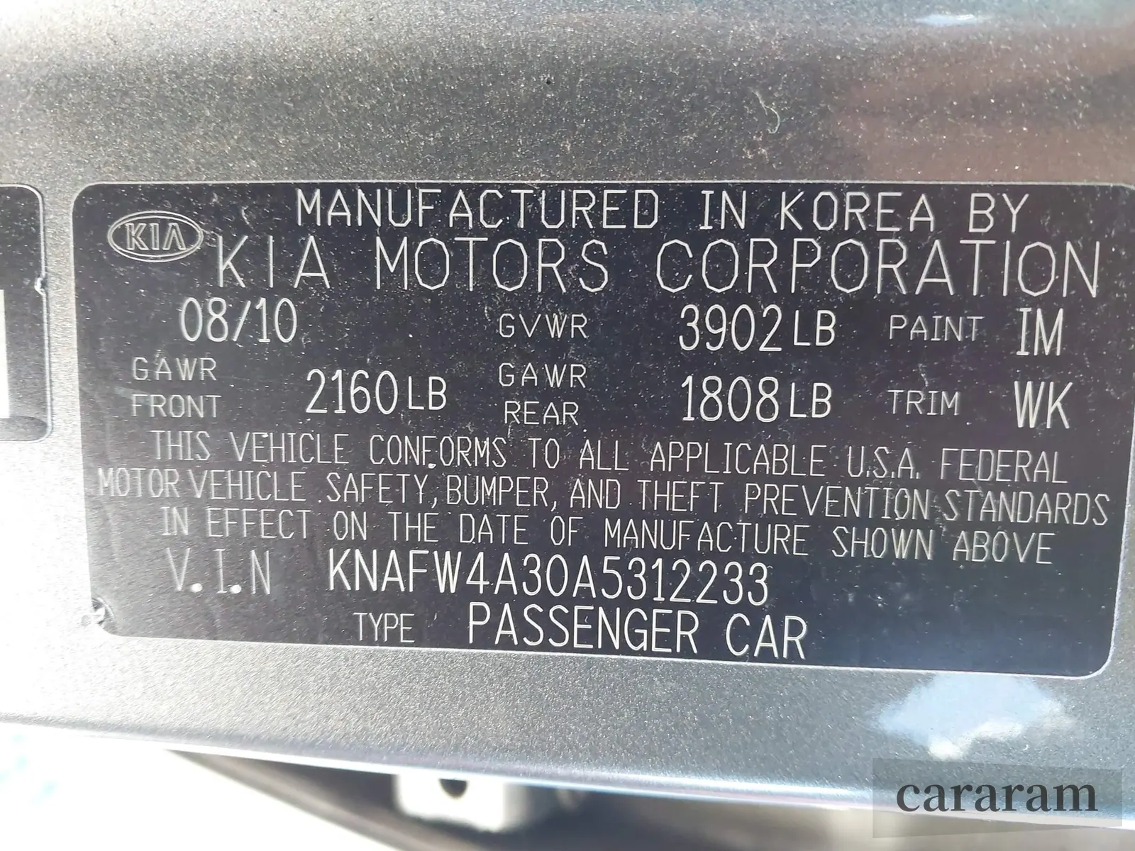 2010 Kia Forte SX