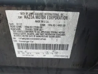 2013 Mazda 6 i Touring Plus