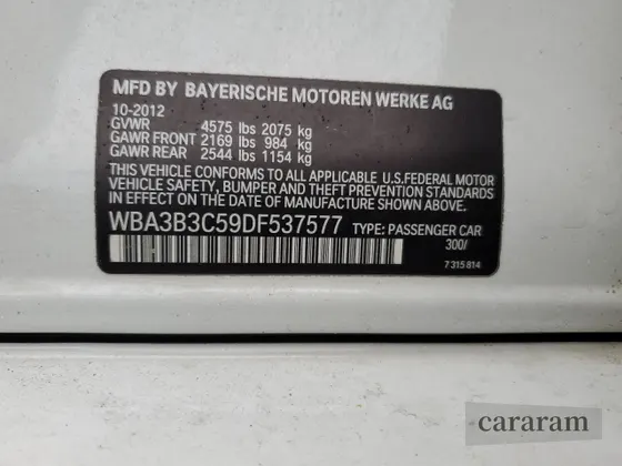 2013 BMW 3 Series 328i xDrive