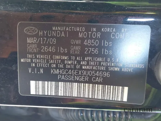 2009 Hyundai Genesis