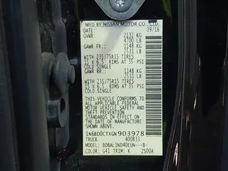 2016 Nissan Frontier S
