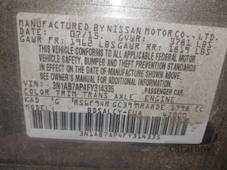 2015 Nissan Sentra SV