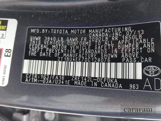 2013 Toyota Corolla L