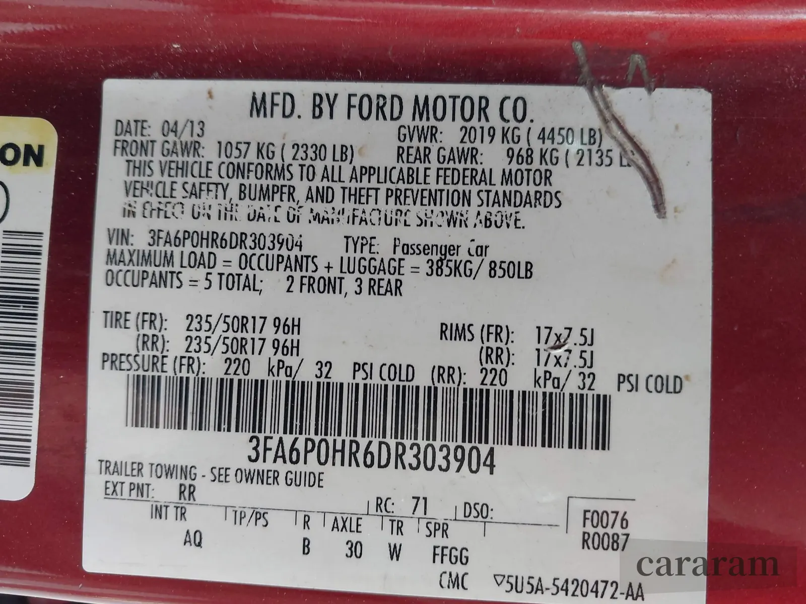 2013 Ford Fusion SE