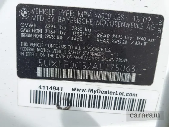2010 BMW X5 35d