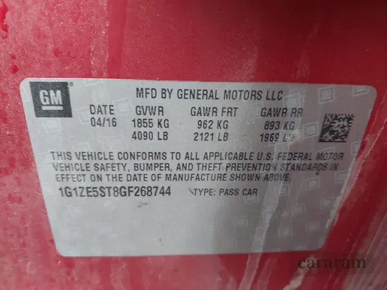 2016 Chevrolet Malibu LT
