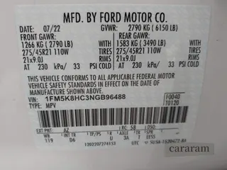 2022 Ford Explorer Platinum