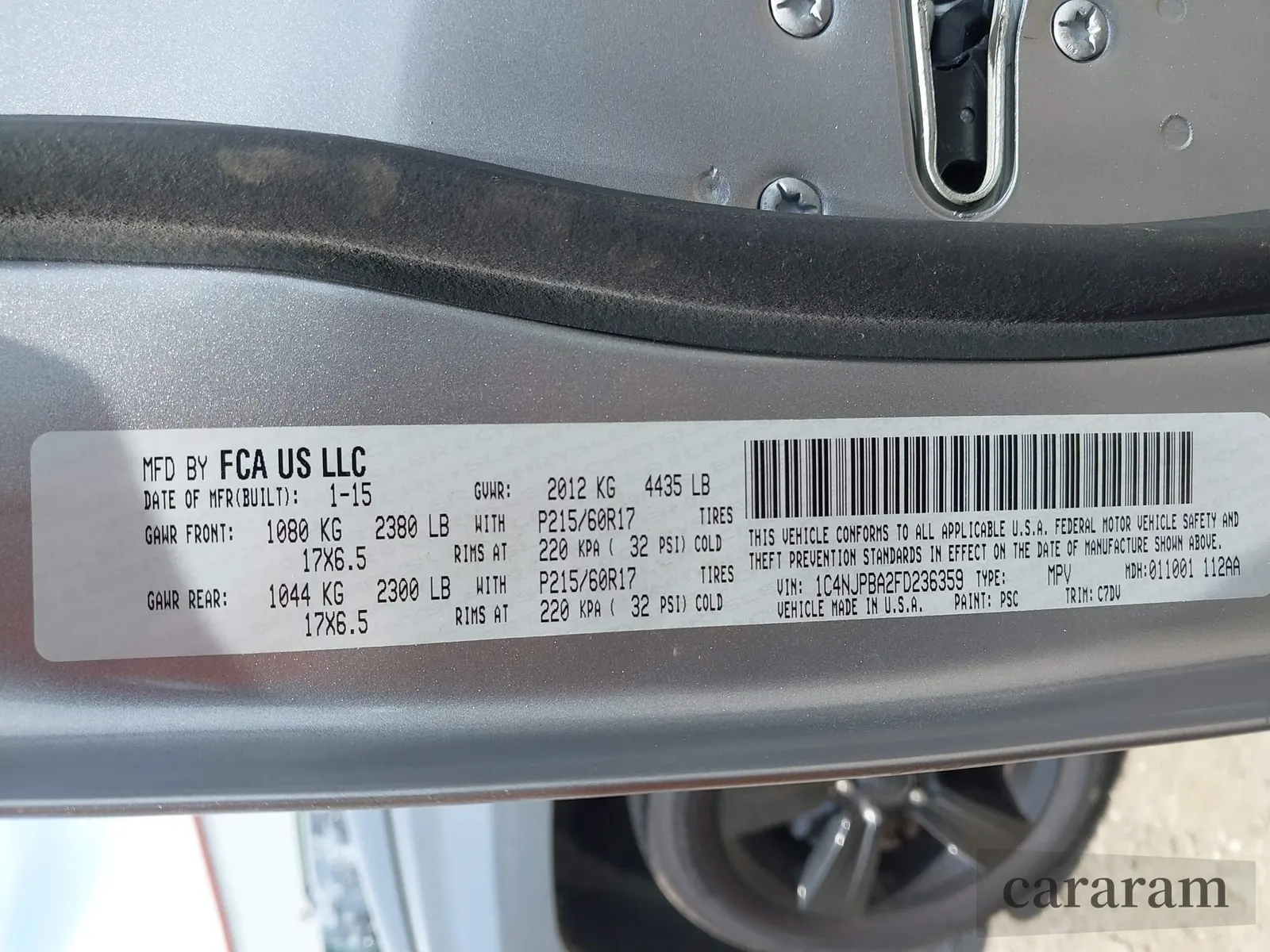 2015 Jeep Patriot Sport