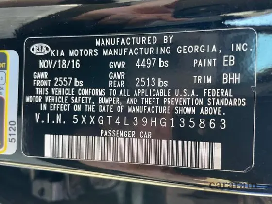 2017 Kia Optima LX