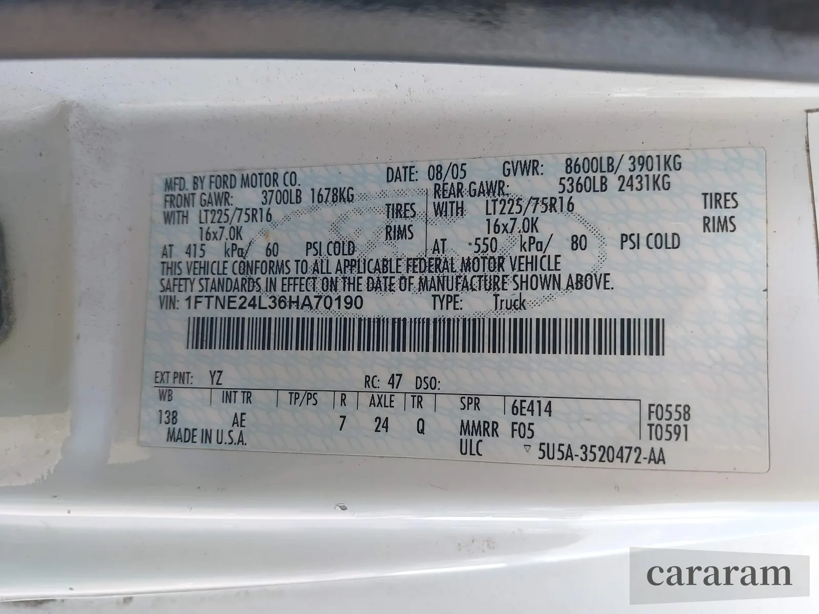 2006 Ford Econoline Cargo
