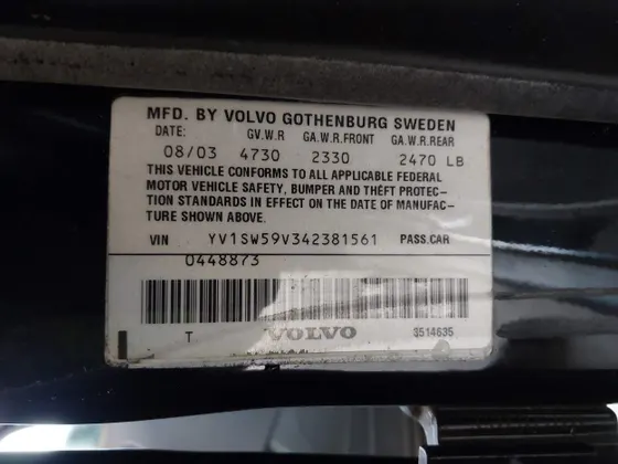 2004 Volvo V70