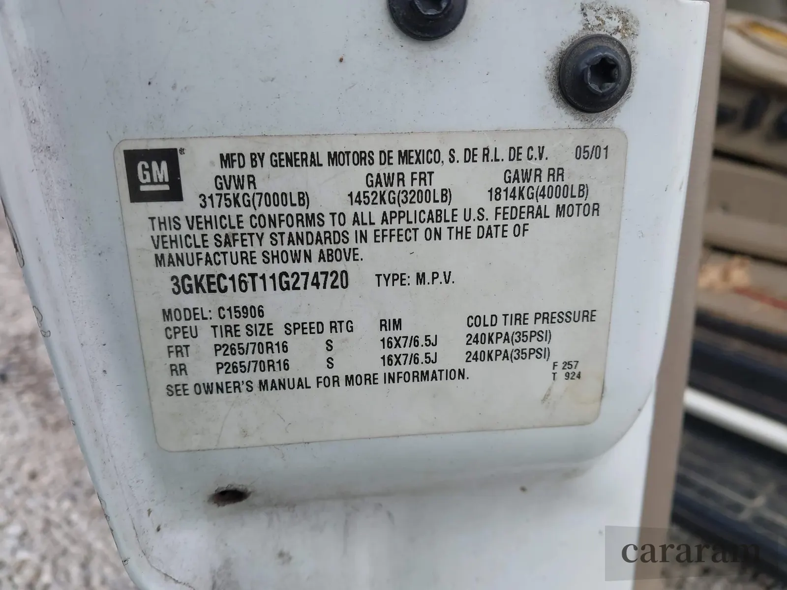 2001 GMC Yukon XL SLE