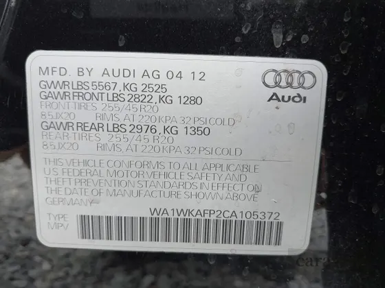 2012 Audi Q5 Prestige