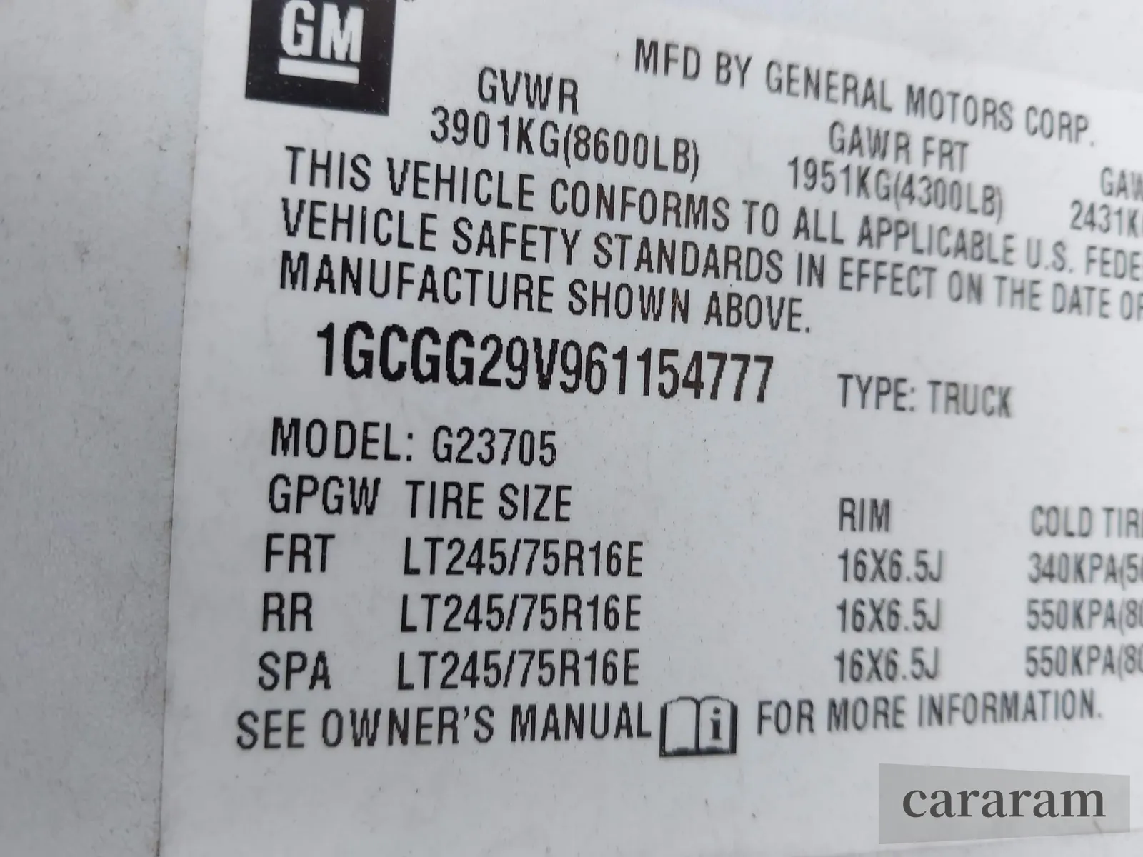 2006 Chevrolet Express Cargo