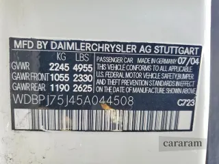 2005 Mercedes-Benz CL 500