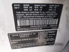 2011 Saab 9-5 Turbo4