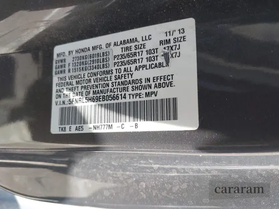 2014 Honda Odyssey EX-L