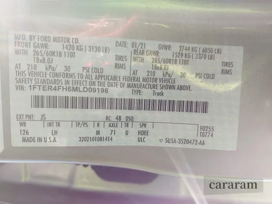 2021 Ford Ranger XL