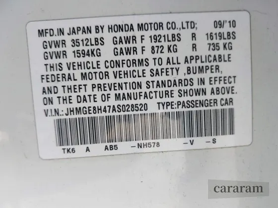 2010 Honda Fit Sport