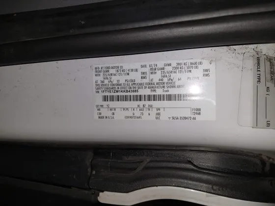 2019 Ford Transit