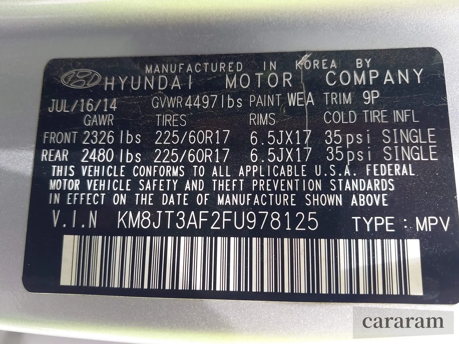 2015 Hyundai Tucson GLS
