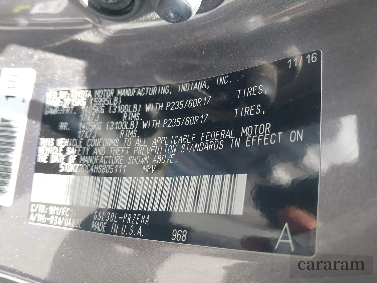 2017 Toyota Sienna LE Auto Access Seat